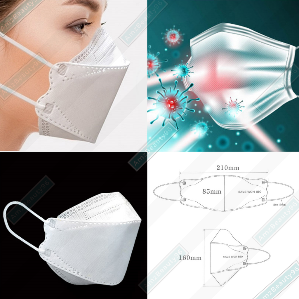 Korea Face Mask Kf94 Protection Mask 韩国kf94 口罩 Amzbeauty96