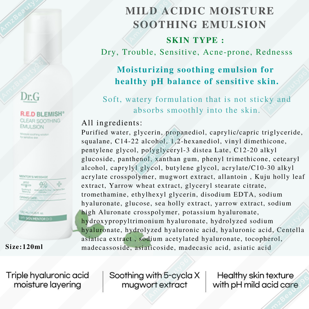 Dr.G R.E.D Blemish Clear Soothing Set 05.png