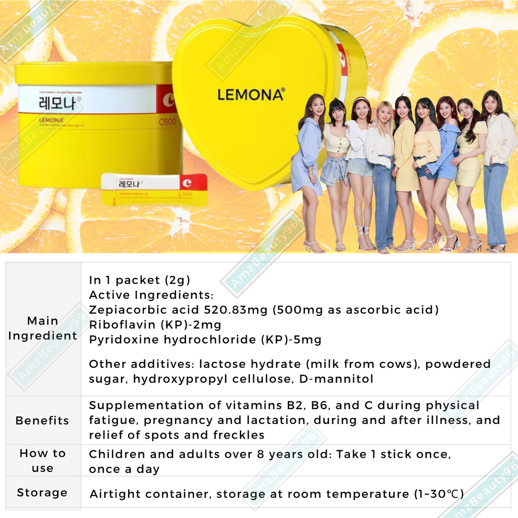 {Kyung Nam Pharm}  Lemona Vitamin C500 Powder (2g x 70s) S07.png