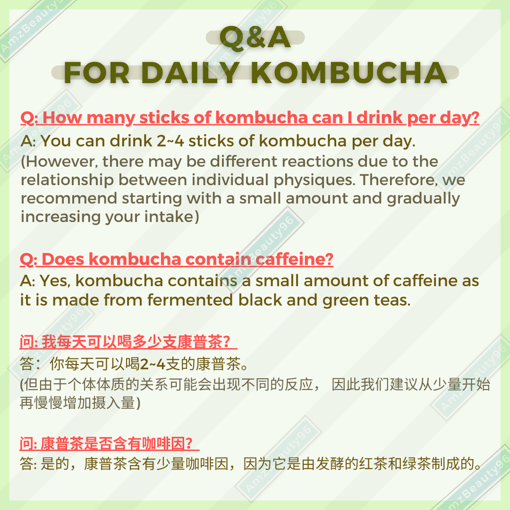 DANONGWON Daily Kombucha (5g x 20 Sticks) + Free Bottle (400ml) 08