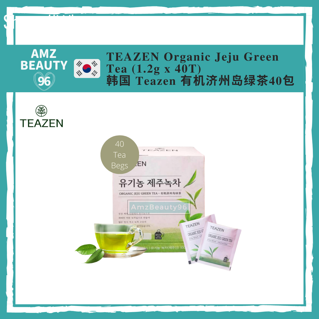 TEAZEN Organic Jeju Green Tea (1.2g x 40T)