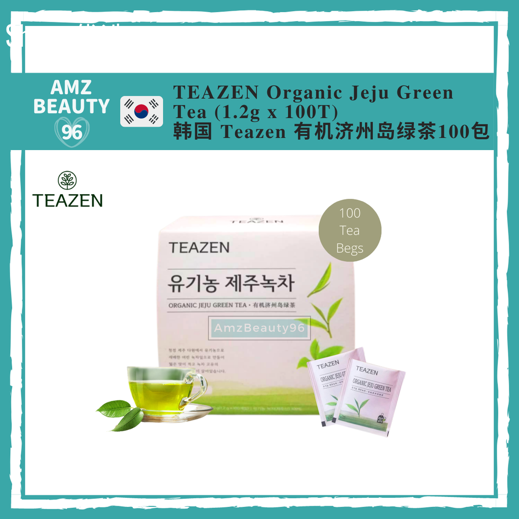 TEAZEN Organic Jeju Green Tea (1.2g x 100T)