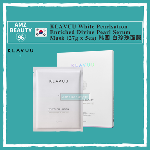 KLAVUU White Pearlsation Enriched Divine Pearl Serum Mask (27g x 5ea) 01