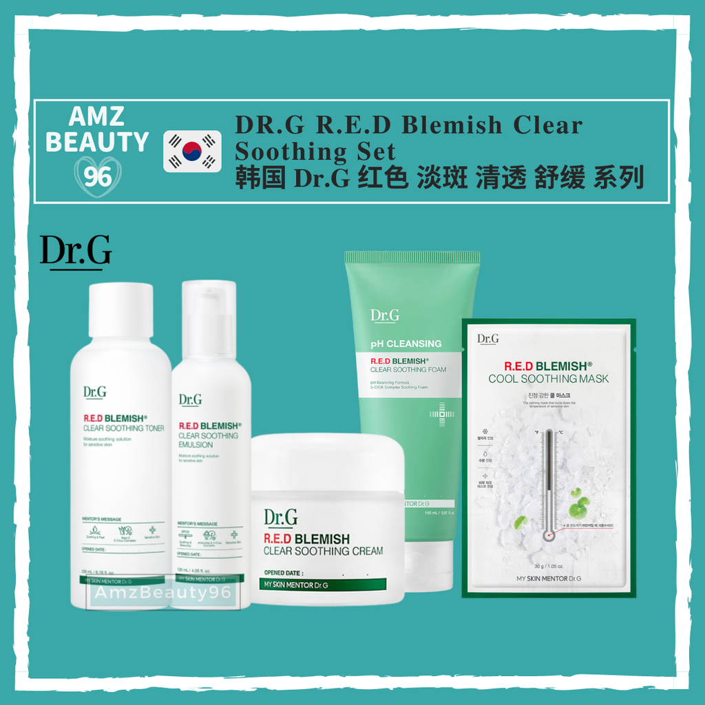 Dr.G R.E.D Blemish Clear Soothing Set 01