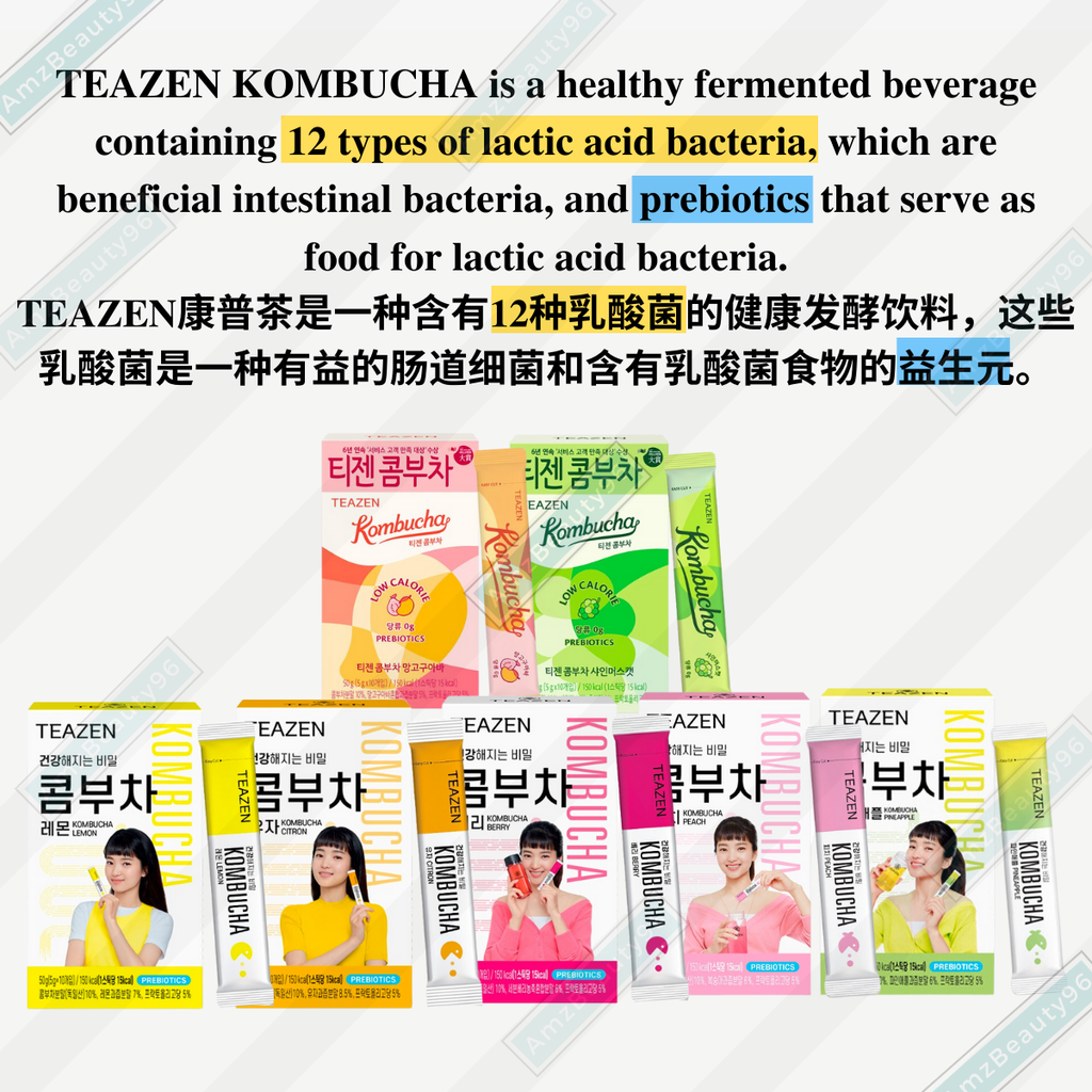 Teazen Kombucha Tea Prebiotics (5g) 02