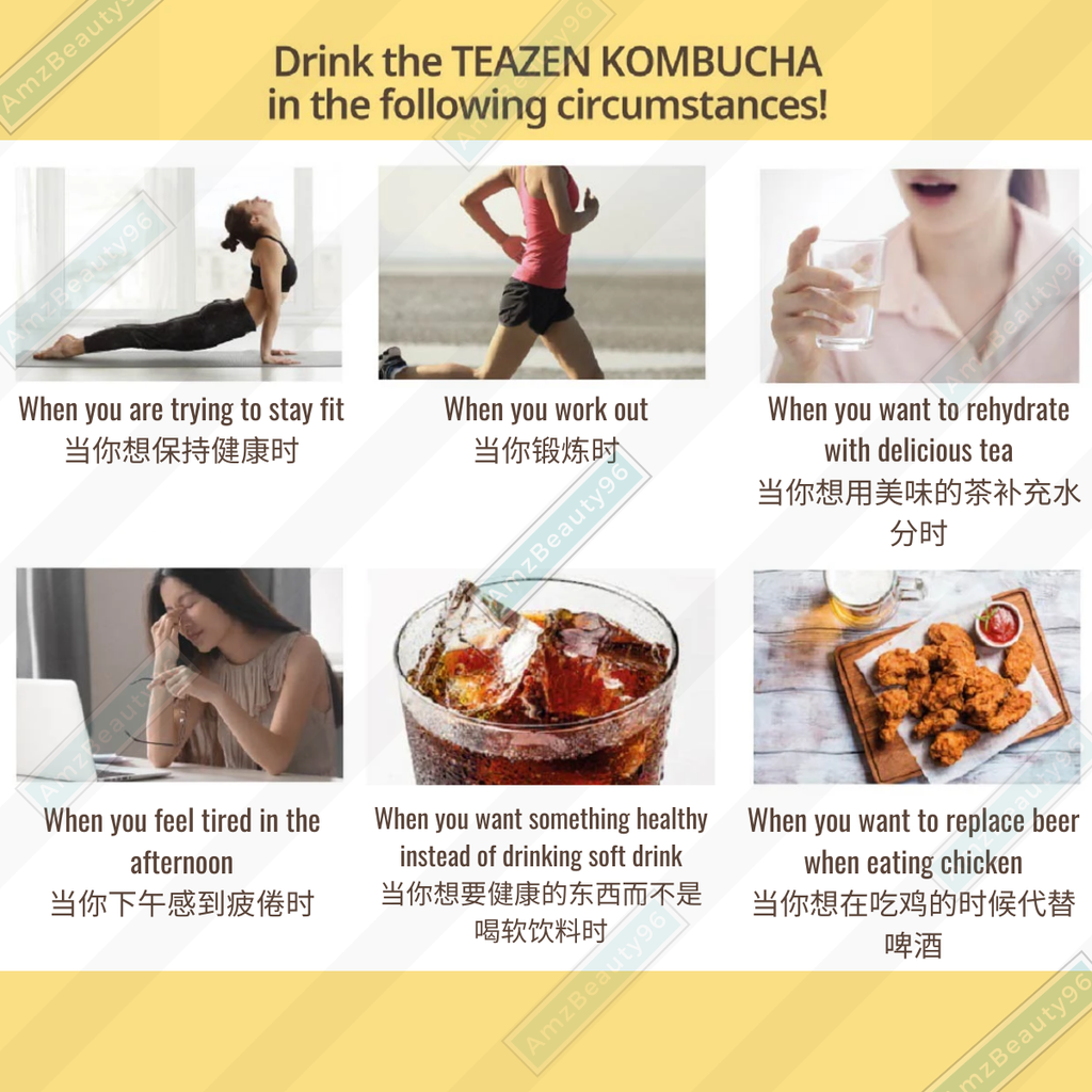 Teazen Kombucha Tea Prebiotics (5g) 06