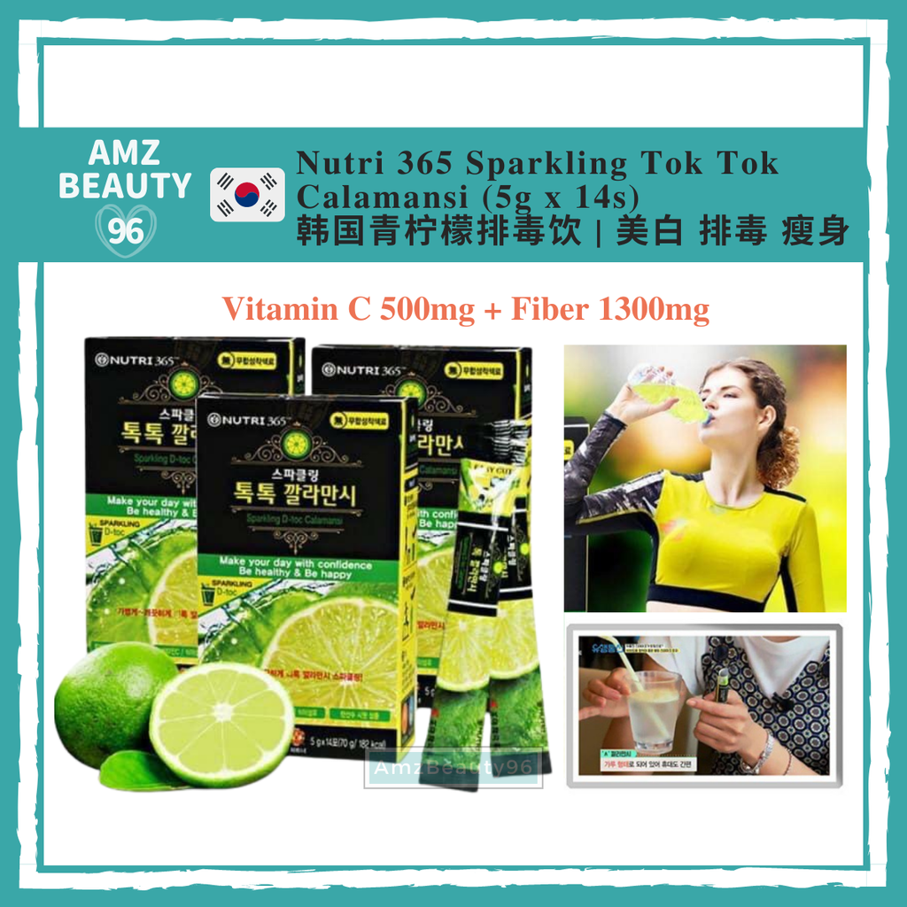 Nutri 365 Sparkling Tok Tok Calamansi (5g x 14s) 01