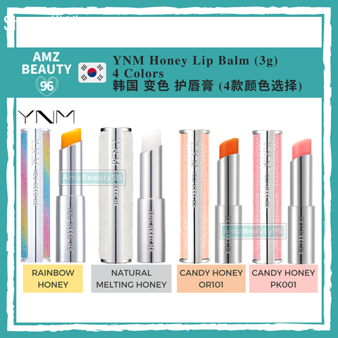 YNM Honey Lip Balm (3g) 4 Colors 01