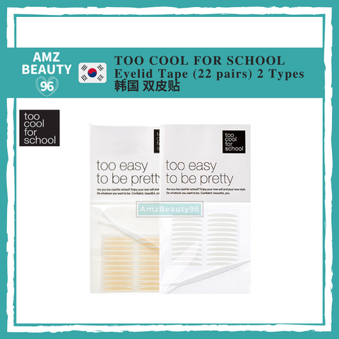 TOO COOL FOR SCHOOL Eyelid Tape (22 pairs) 2 Types 01