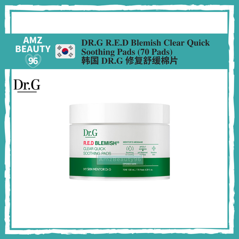 DR.G Red Blemish Clear Quick Soothing Pack (70Pads) 01