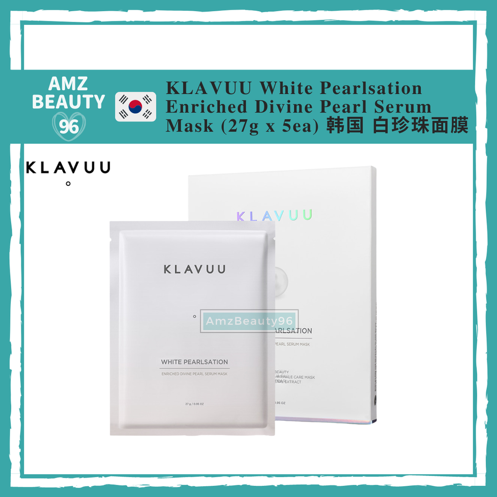 KLAVUU White Pearlsation Enriched Divine Pearl Serum Mask (27g x 5ea) 01