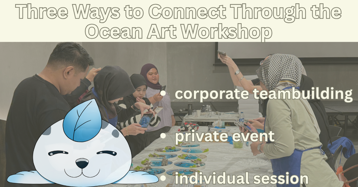 Three Ways to Connect Through the Ocean Art Workshop
