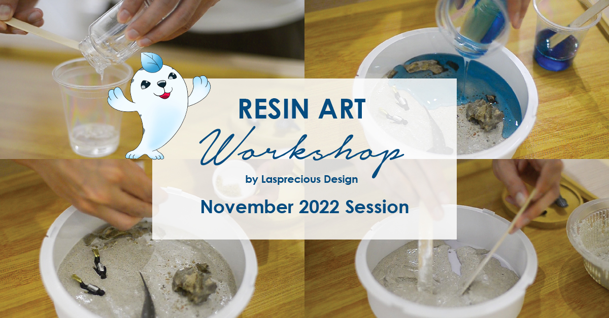 Resin Art workshop is now finally here !!!!