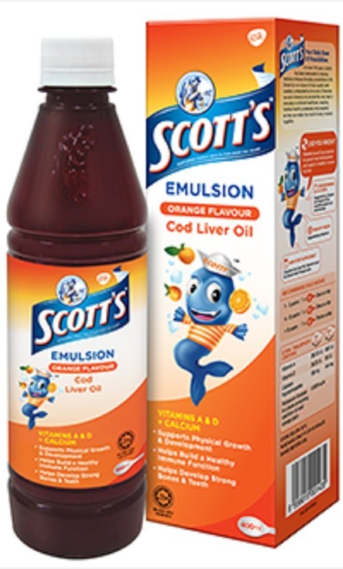 scott cod liver oil emulsion