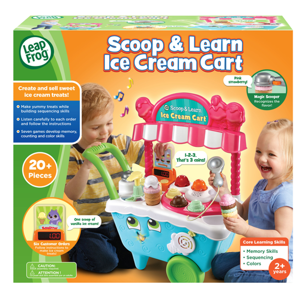 LeapFrog Scoop & Learn Ice Cream Cart Jingle Box