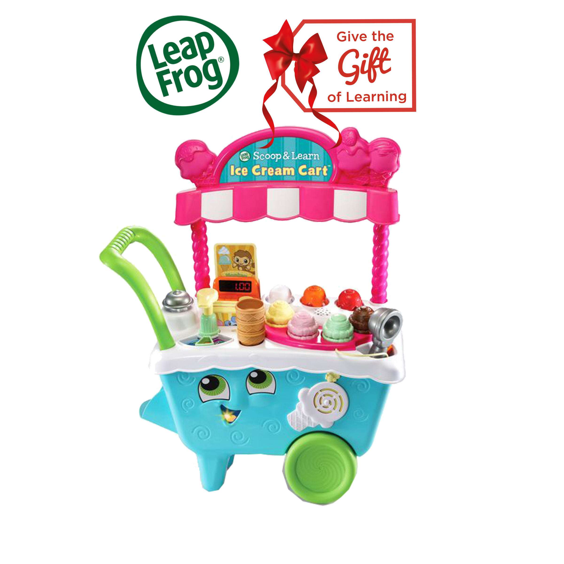 Leap frog shop ice cream cart