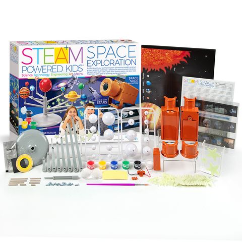 4M Science Bits - Box Robot, Kit Scientifico Creativo Per Bambini 5+ Anni, Ricicla La Scatola E Costruisci Un Robot