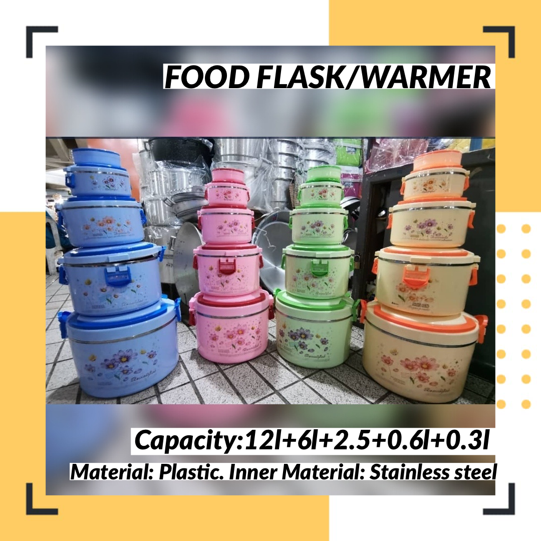 Food Warmer Hot & Cold 5 Pcs Set – Nazlan Rich Trading Co.