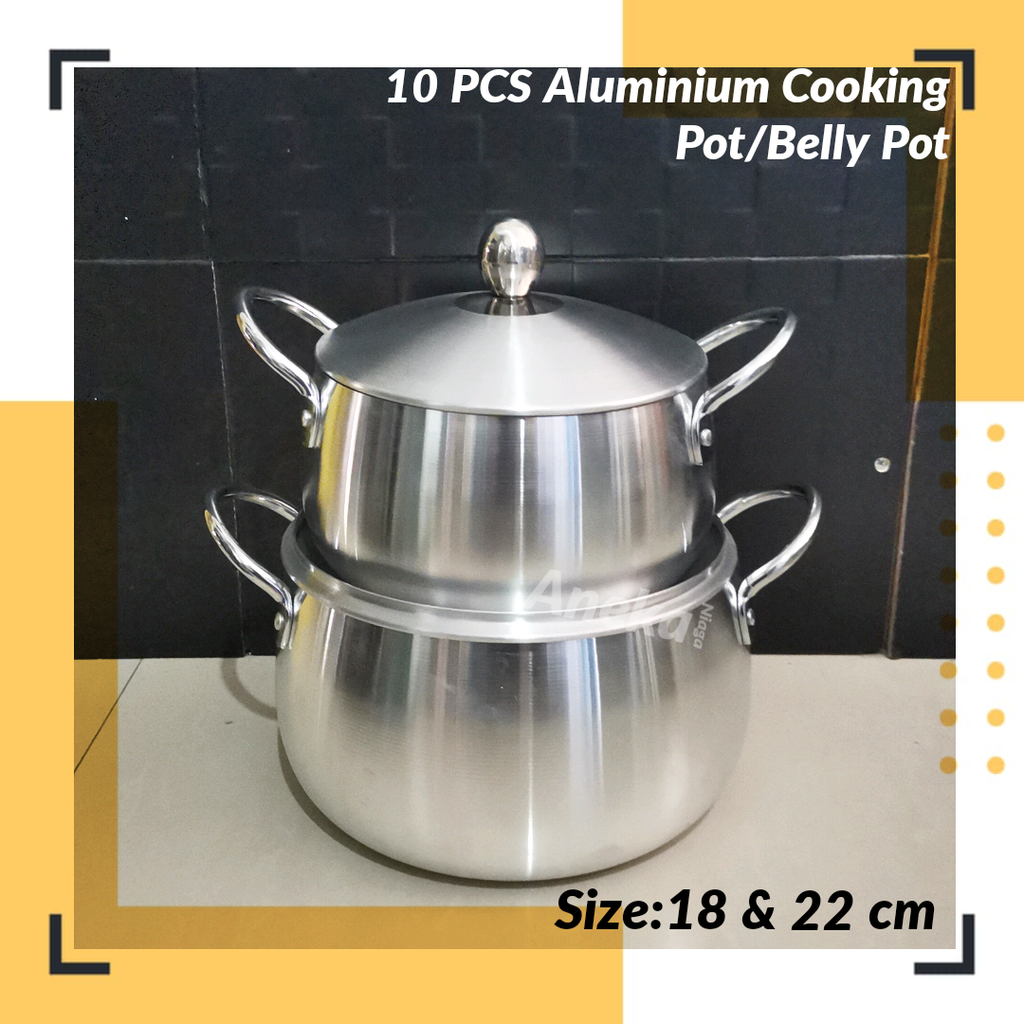 Commercial Aluminium 2K Cooking Pot – Nazlan Rich Trading Co.