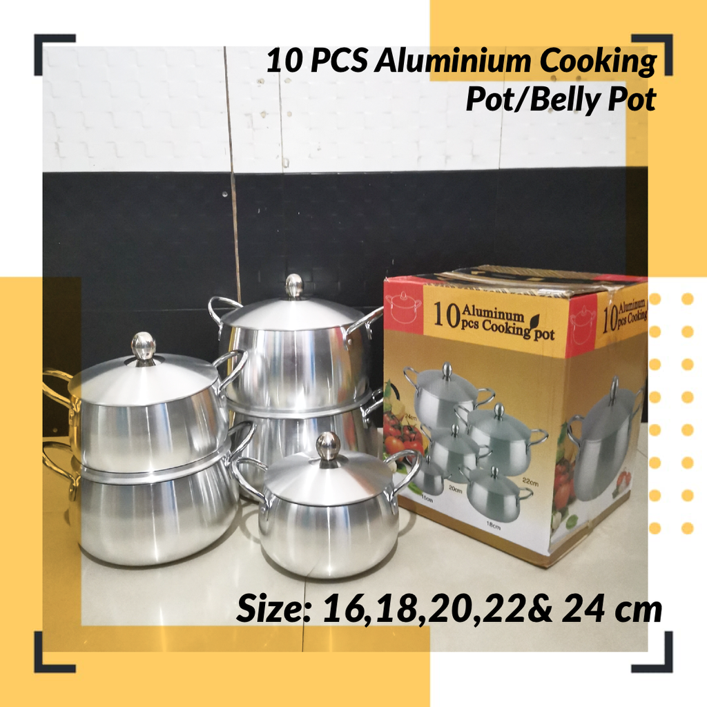 Commercial Aluminium 2K Cooking Pot – Nazlan Rich Trading Co.