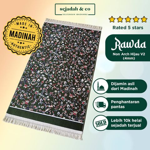 07_Sejadah SCO Rawda Non Arch Hijau V2 4mm