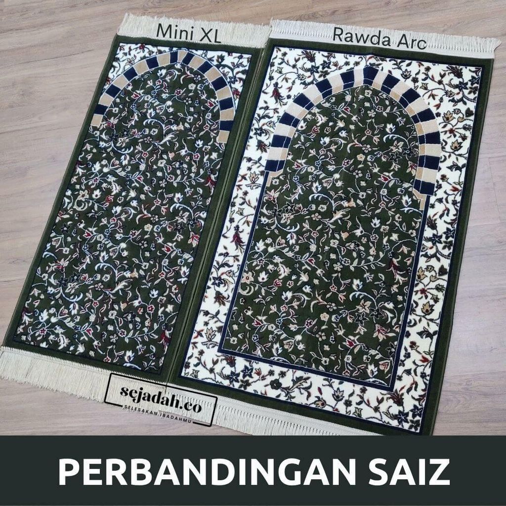 Sejadah Rawda Arc Mini XL - Hijau_02.jpeg