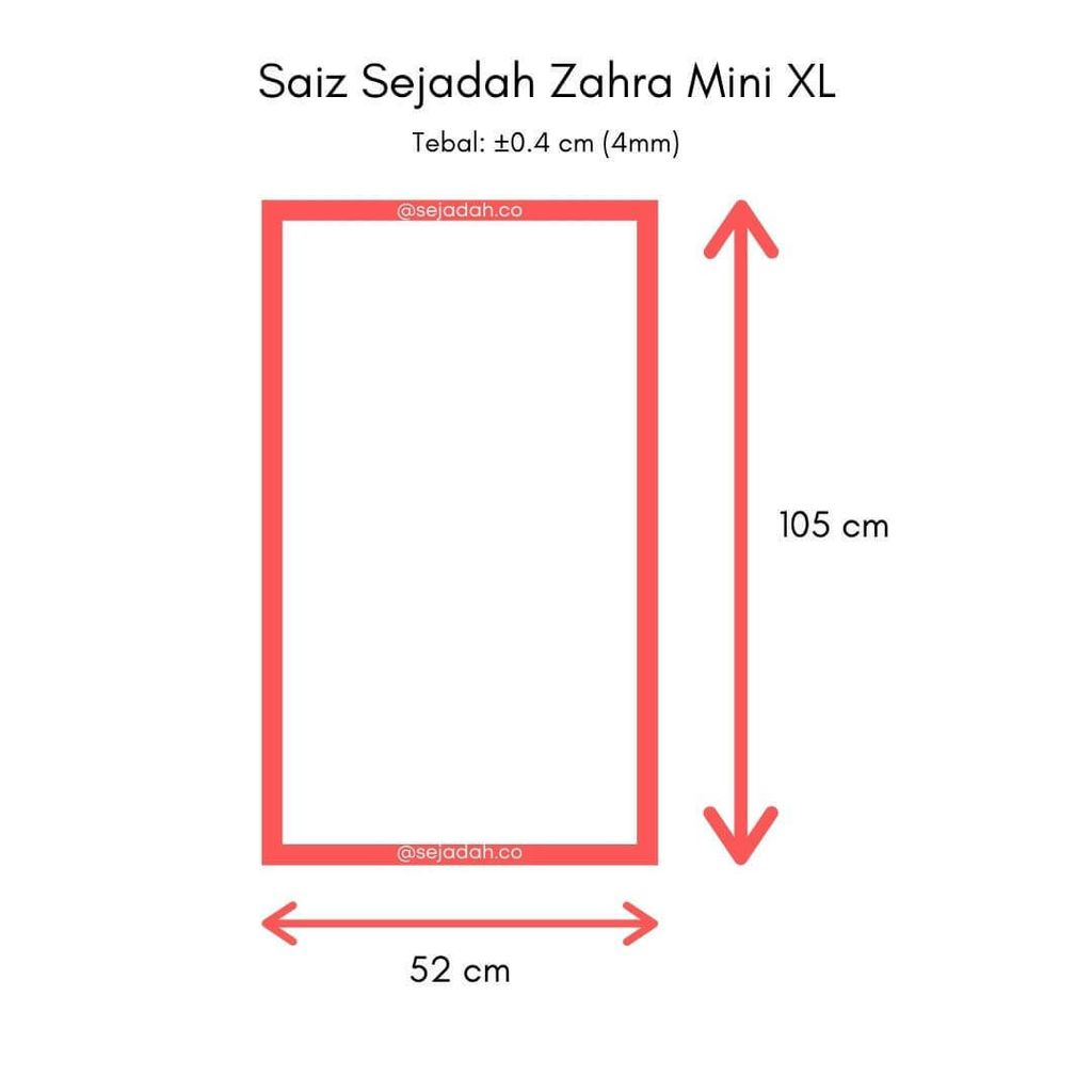Saiz Sejadah Zahra Mini XL.jpeg