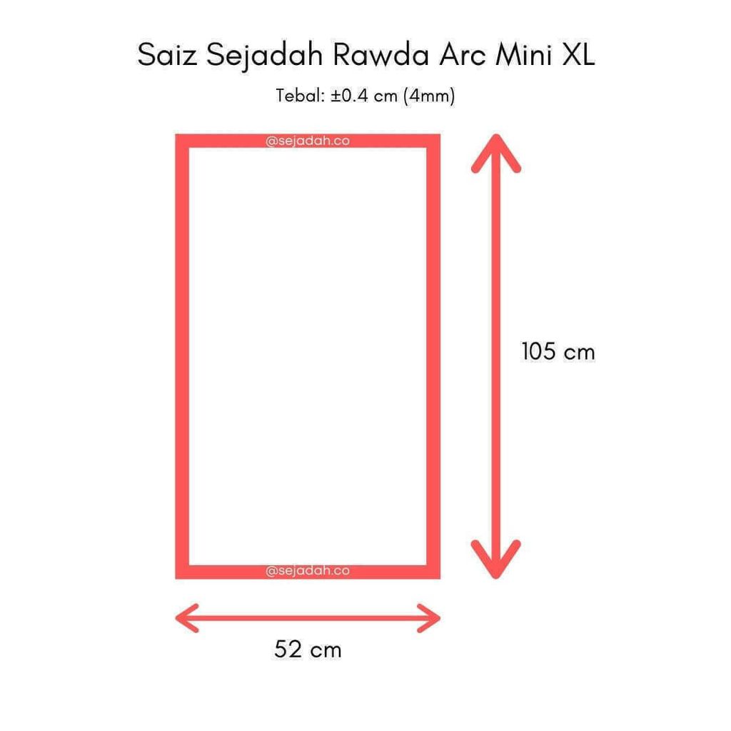 Saiz Sejadah Rawda Arc Mini XL.jpeg