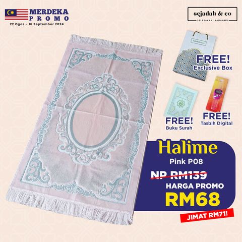 03_Sejadah SCO Halime Pink P08