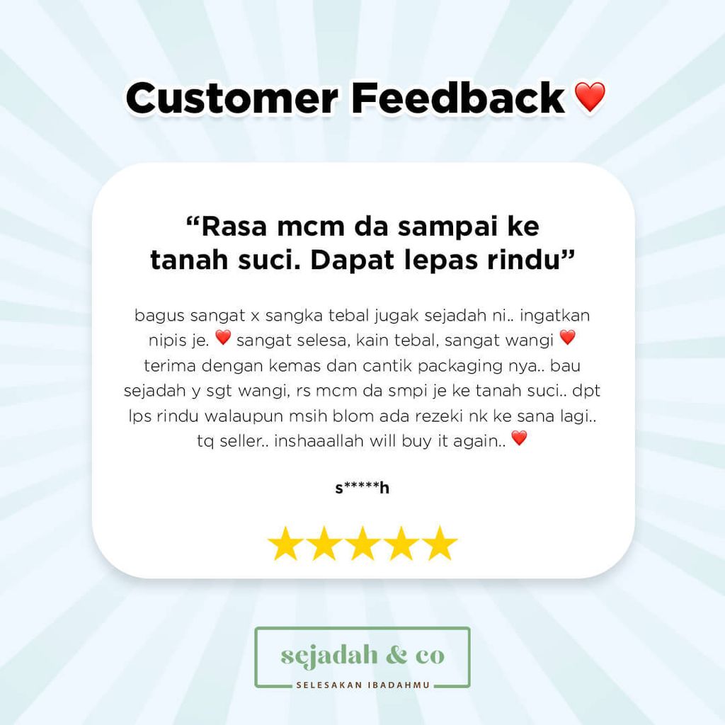 03_Feedback Pelanggan Sejadah.co