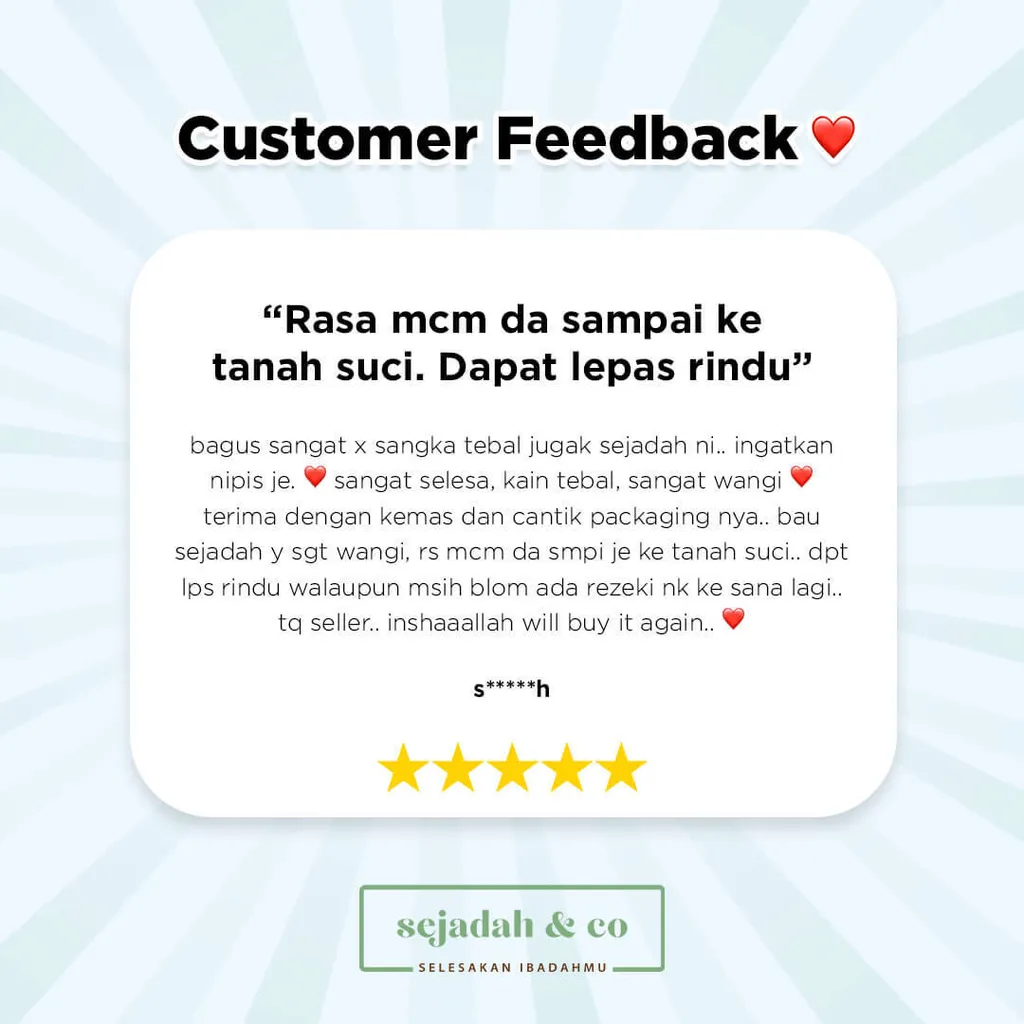 03_Feedback Pelanggan Sejadah.co