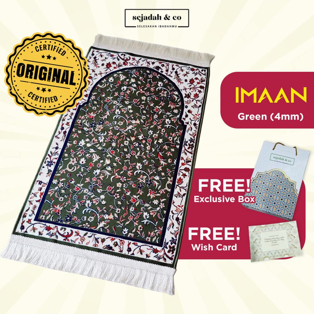 02_Sejadah SCO Imaan Green 4mm