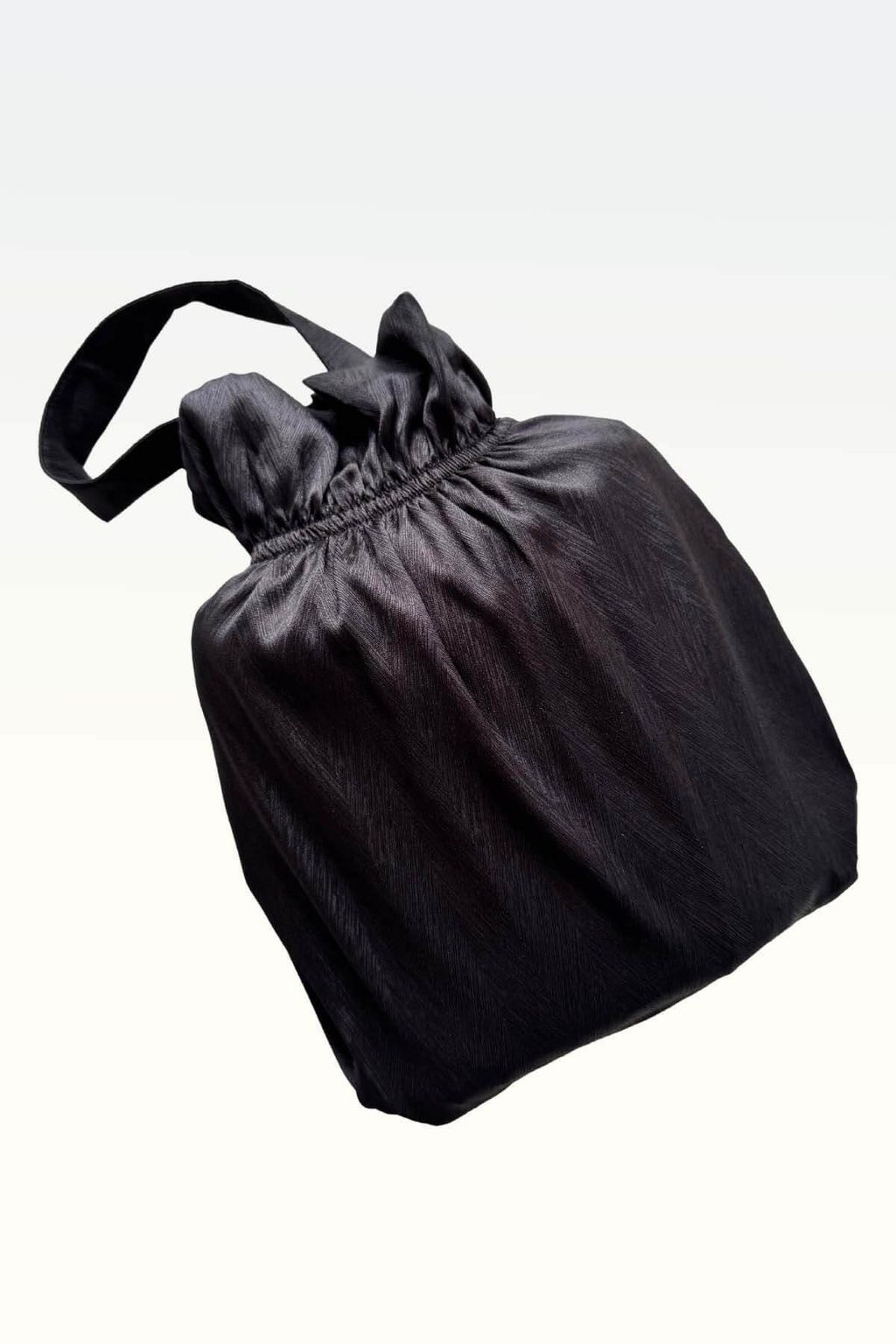 04_Telekung by SEJADAH.CO Silky Sulam 02 Black