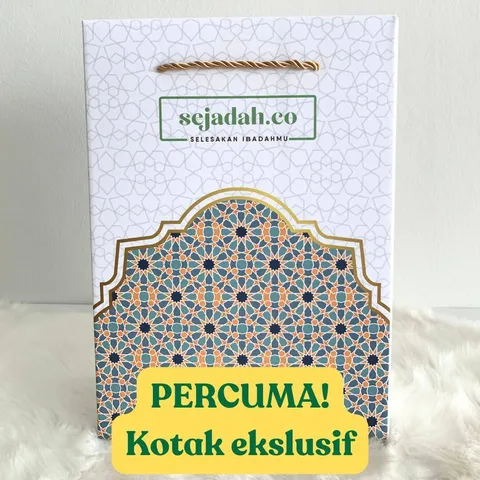 Percuma kotak ekslusif SEJADAH.CO
