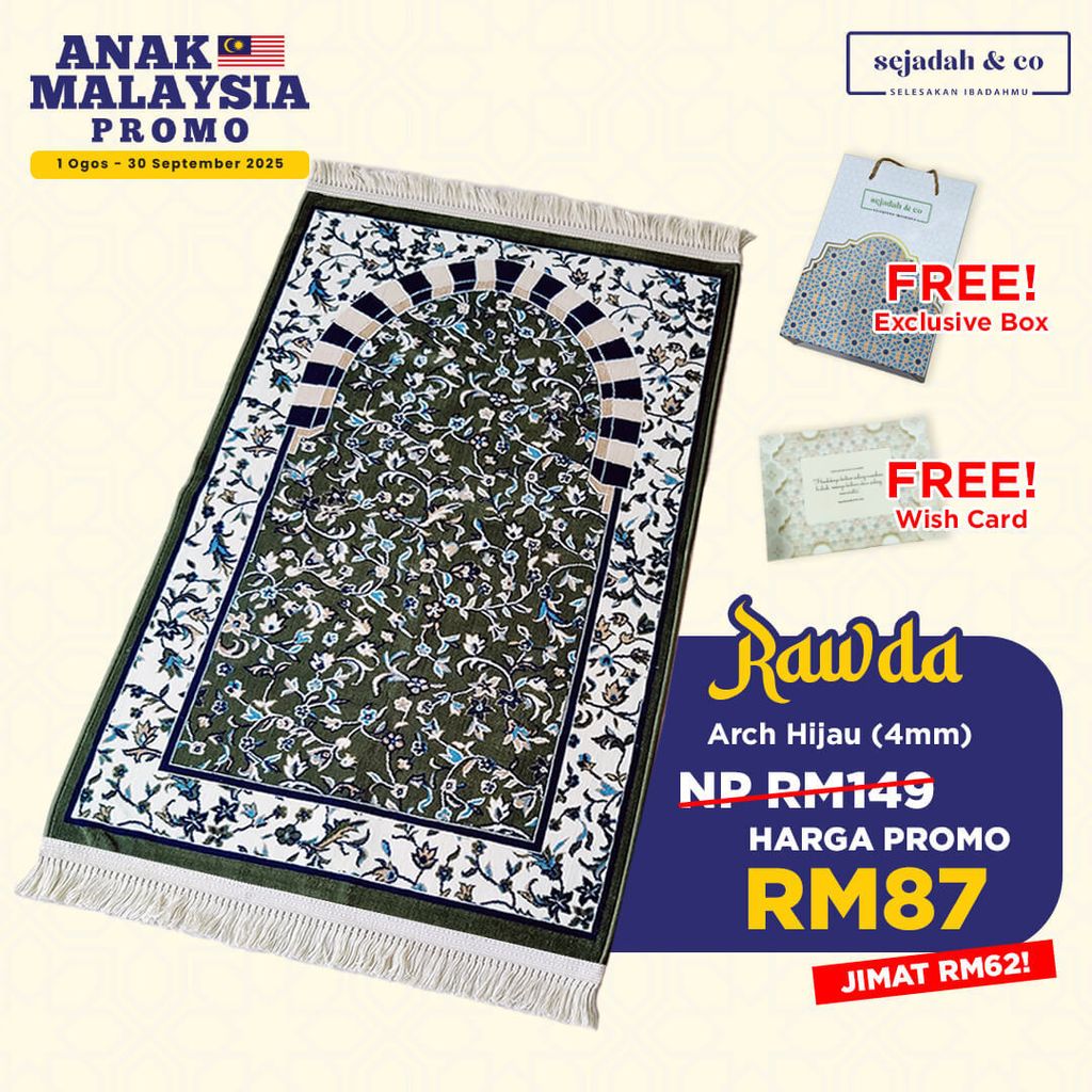 03_Sejadah SCO Rawda Arch Hijau 4mm
