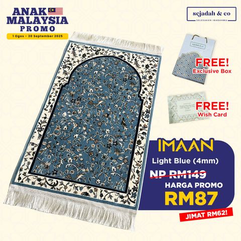 03_Sejadah SCO Imaan Light Blue 4mm