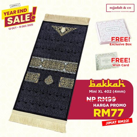 01_Sejadah SCO Bakkah Mini XL 402 4mm