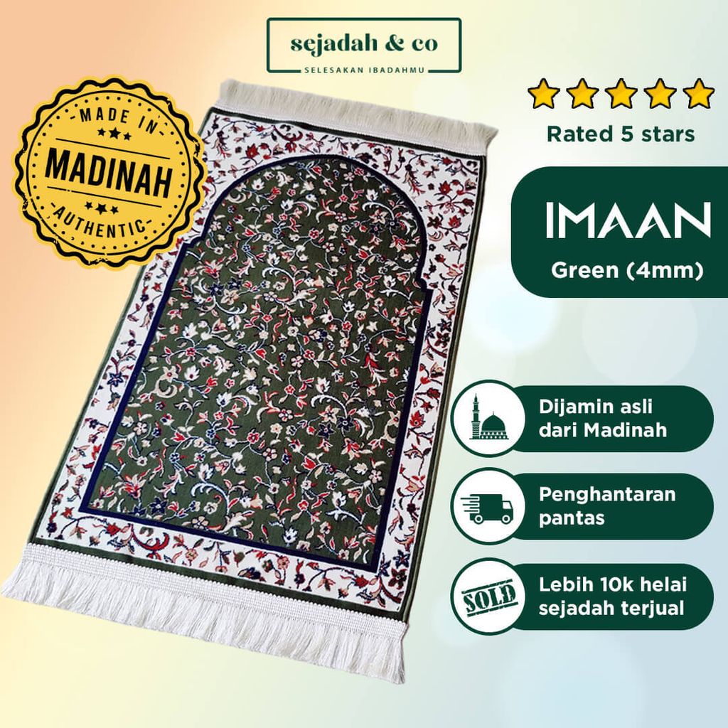 02_Sejadah SCO Imaan Green 4mm