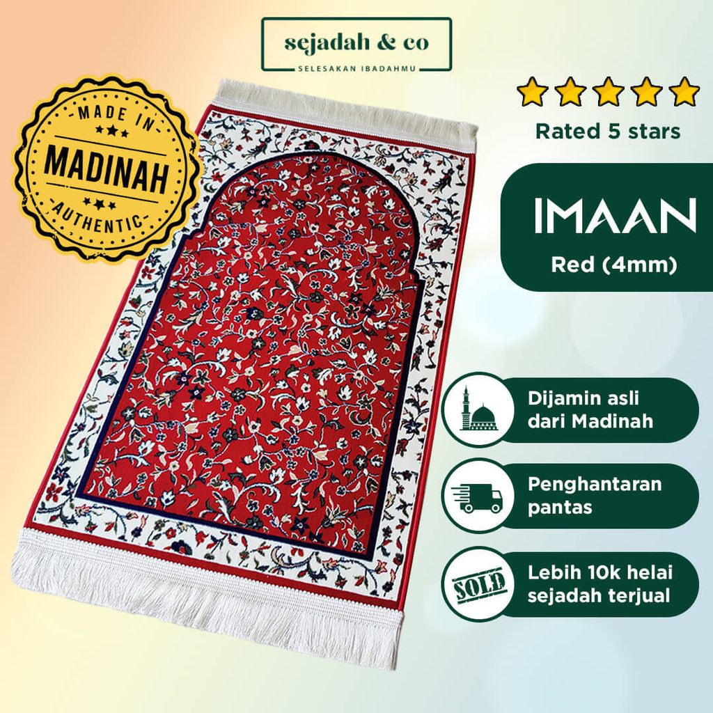 03_Sejadah SCO Imaan Red 4mm