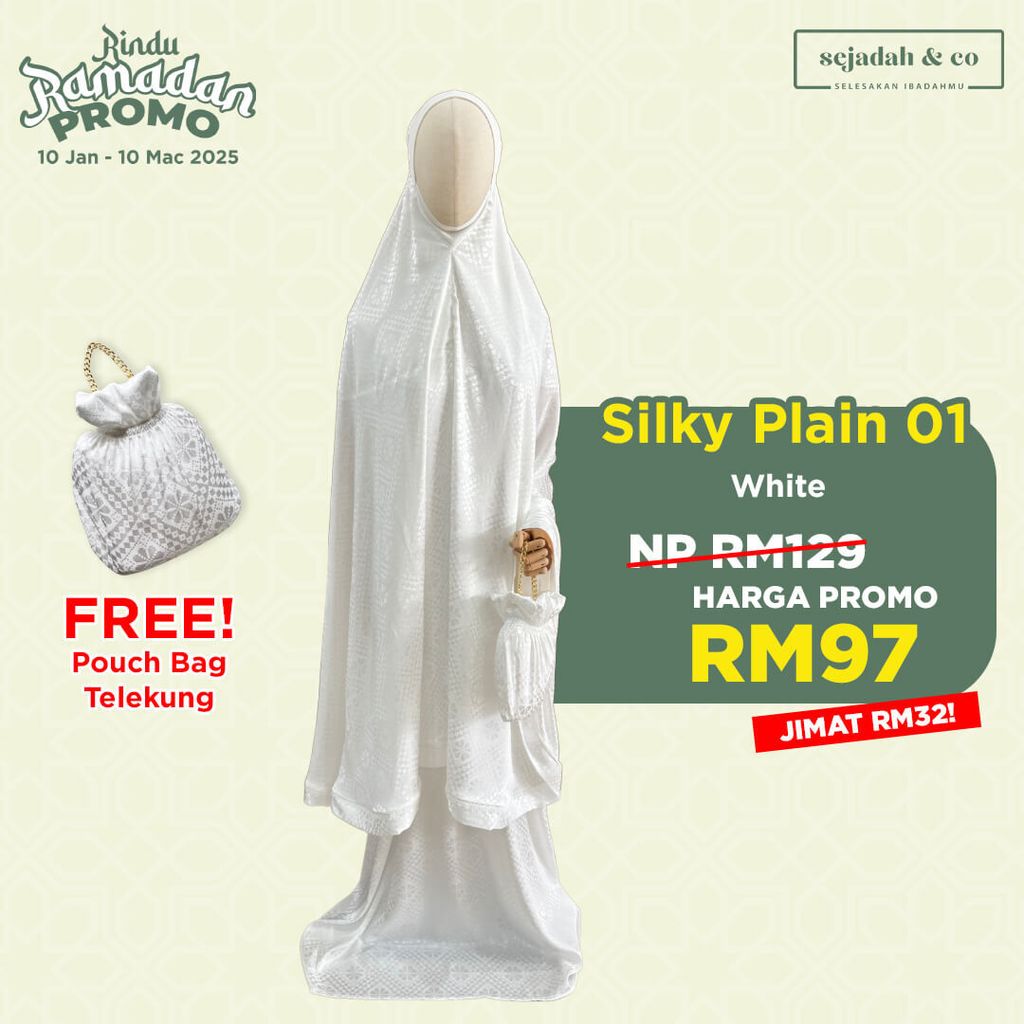 02_Telekung SCO Silky Plain 01 White