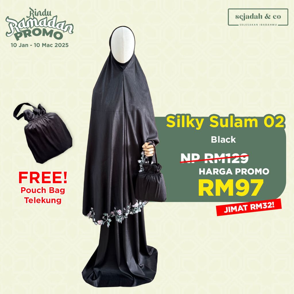 03_Telekung SCO Silky Sulam 02 Black