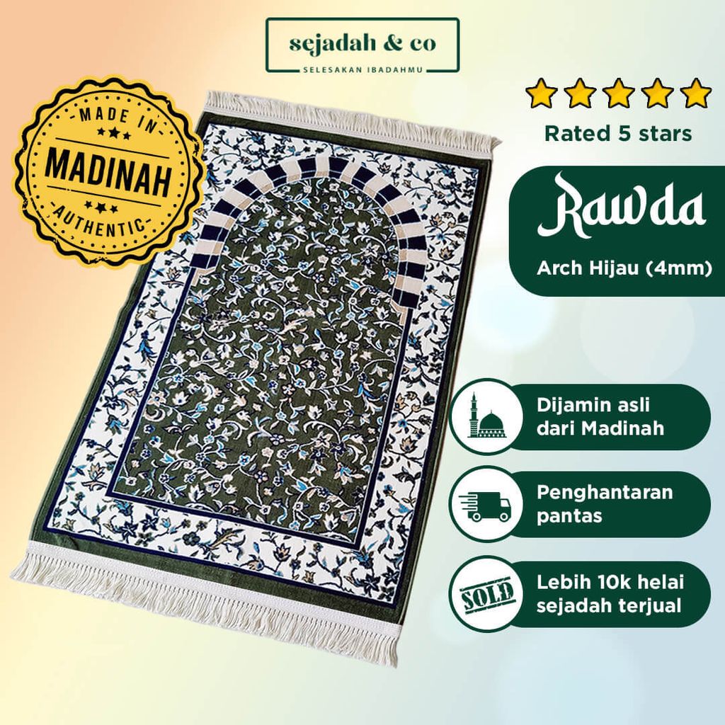 03_Sejadah SCO Rawda Arch Hijau 4mm