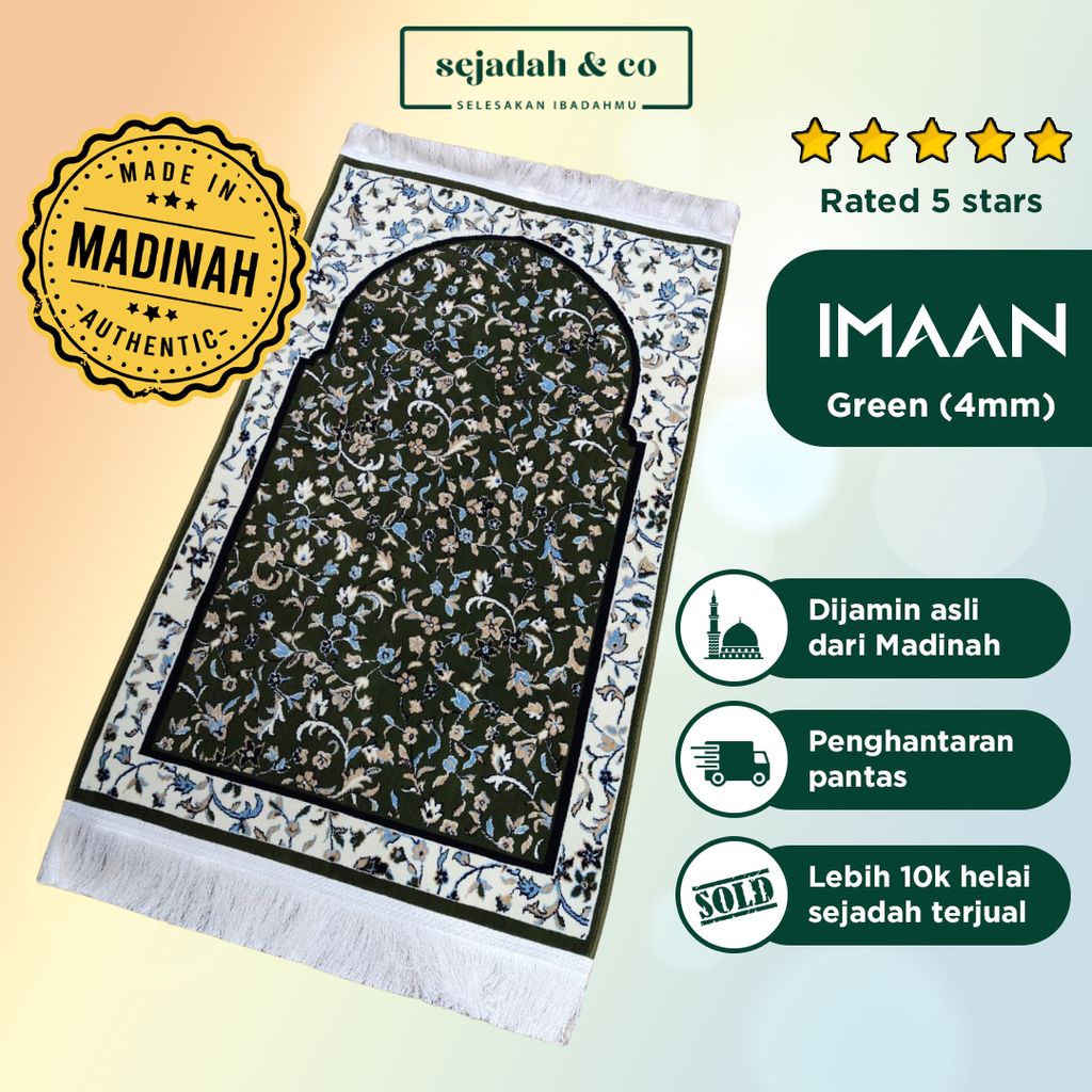 02_Sejadah SCO Imaan Green 4mm