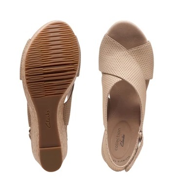 Clarks wedge sandals on sale annadel