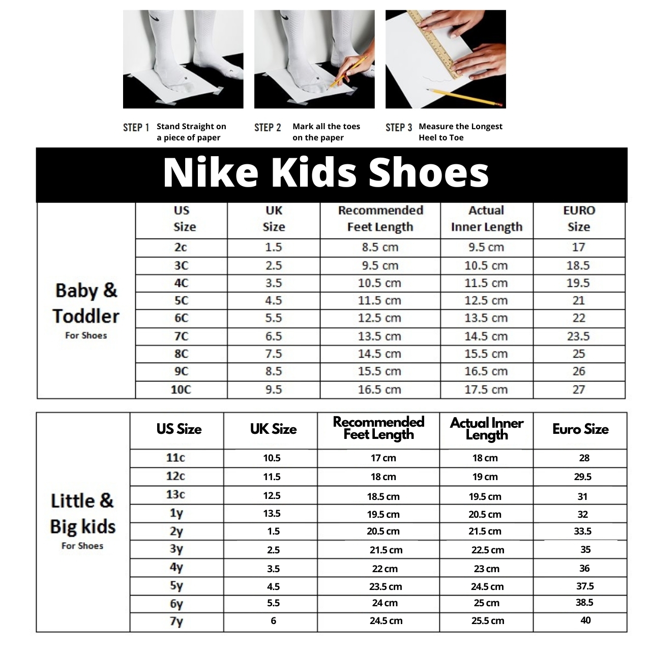 Size Chart (1280 x 1280 px)
