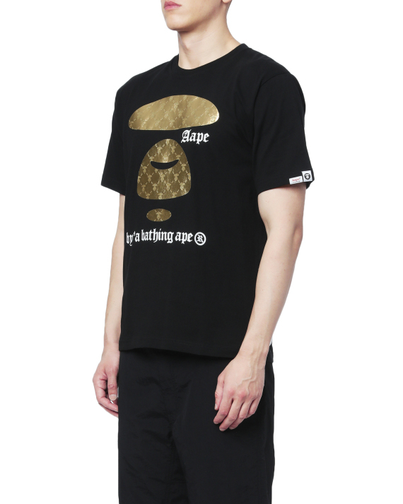 Aape Metallic Ape Face Tee – District 23A