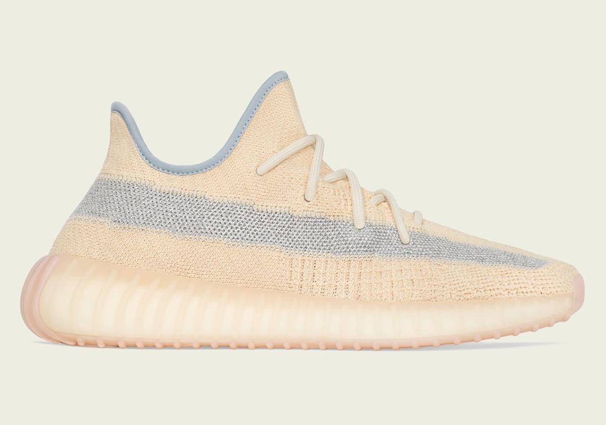 Official Look At The adidas Yeezy Boost 350 v2 “Linen”