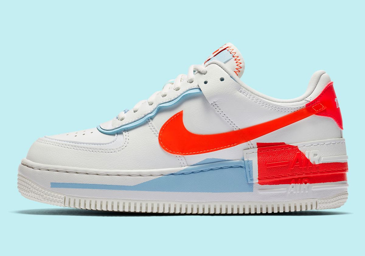 The Nike Air Force 1 Shadow Appears With “Team Orange” Swooshes