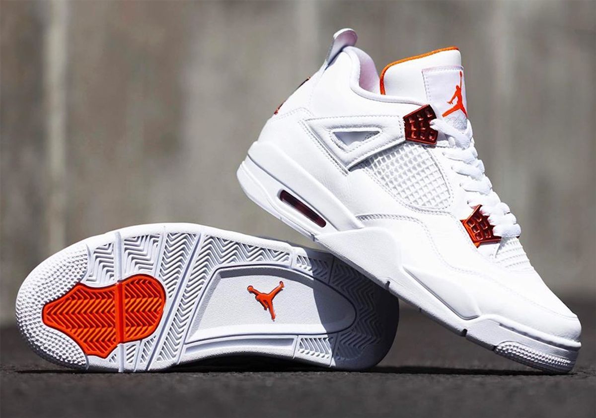 The Air Jordan 4 “Metallic Orange” Is Hitting atmos On May 5th