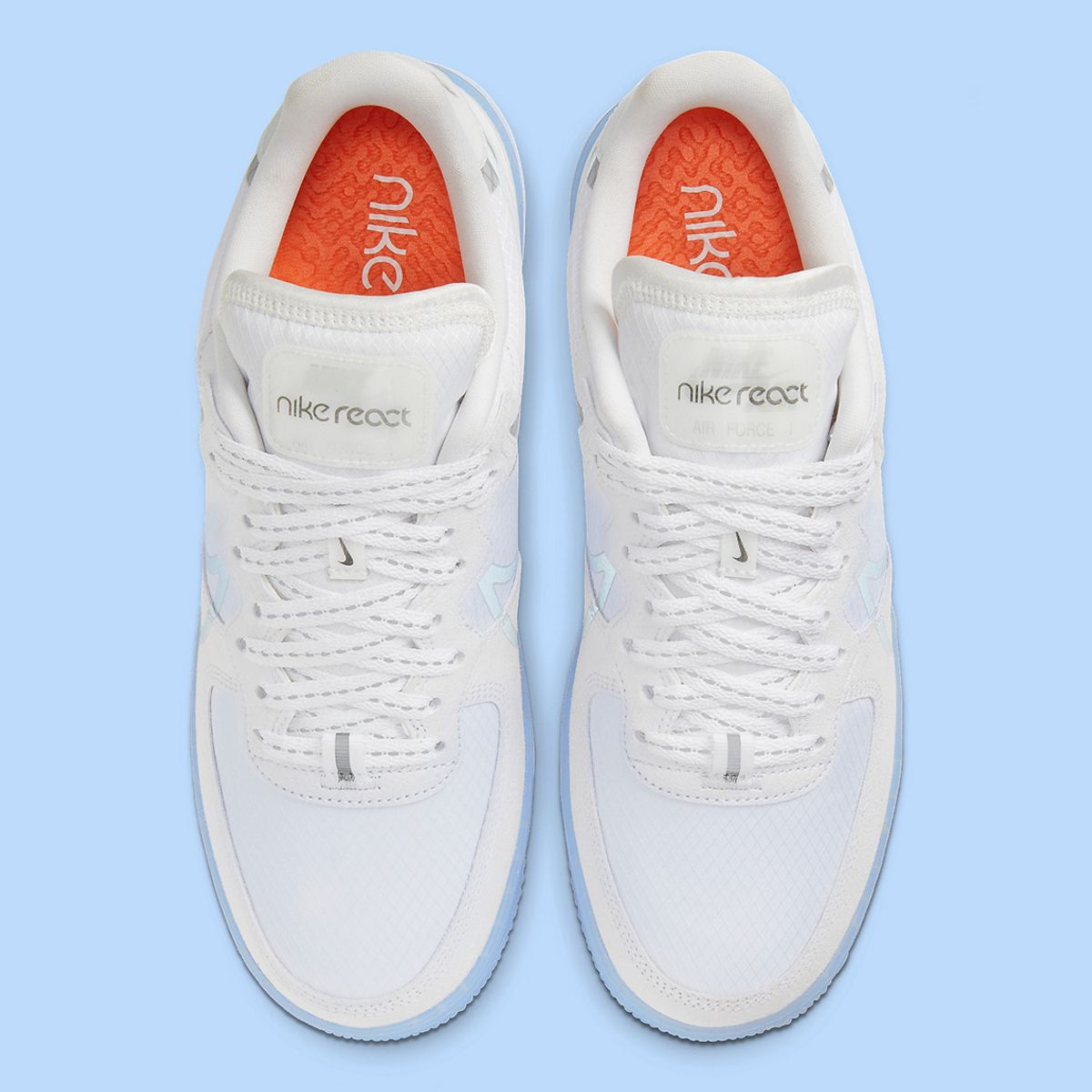 Nike Adds Full Icy Soles So The Air Force 1 React QS